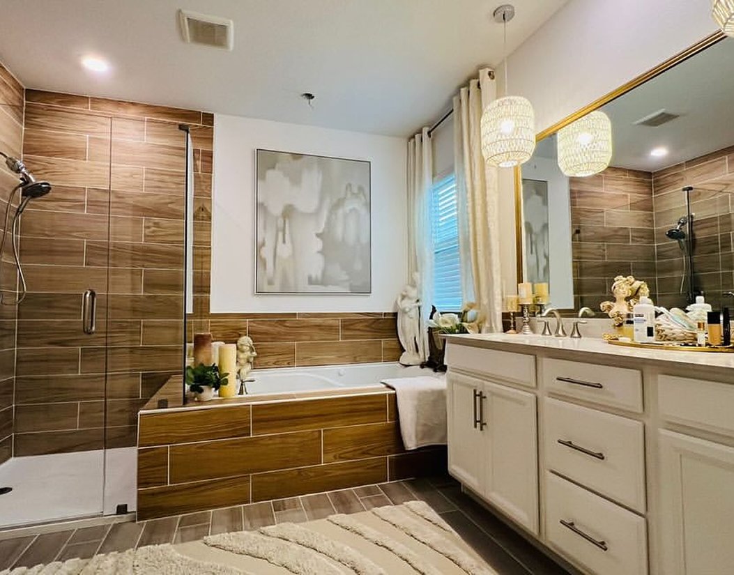 Bathroom after renovation