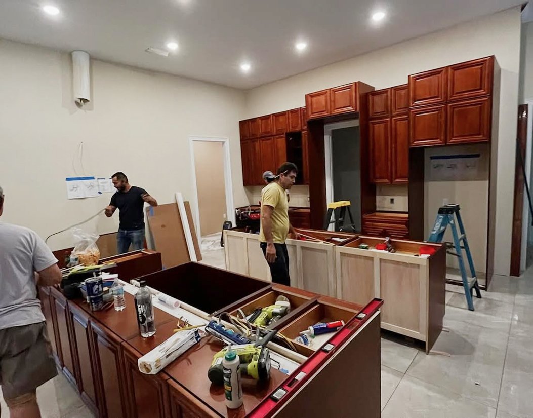 Kitchen before renovation