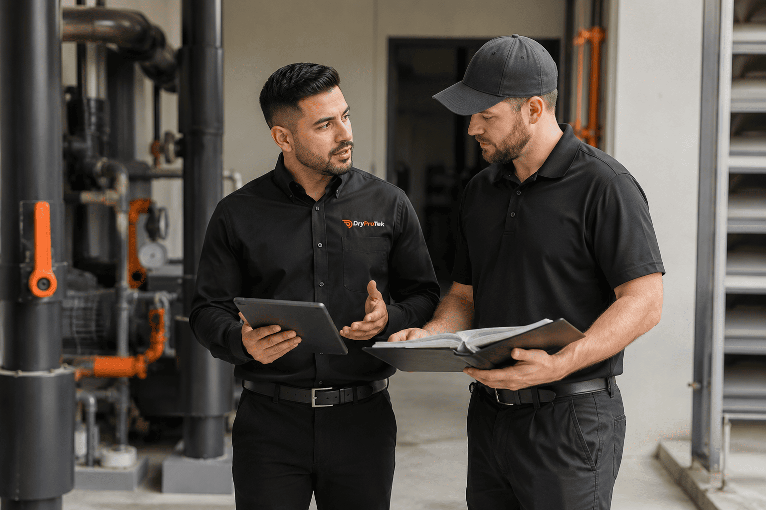 DryProTek facilities management team coordinating property operations